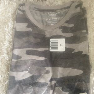 Lucky Brand Venice , Men’s XXL Tee shirt grey green camo